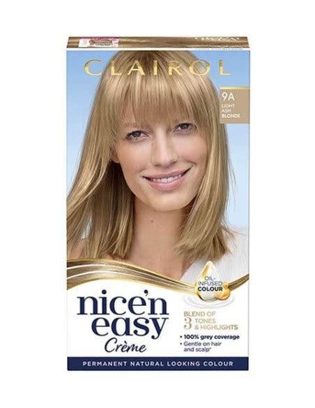 Nice N Easy Permanent Hair Color A Light Ash Blonde