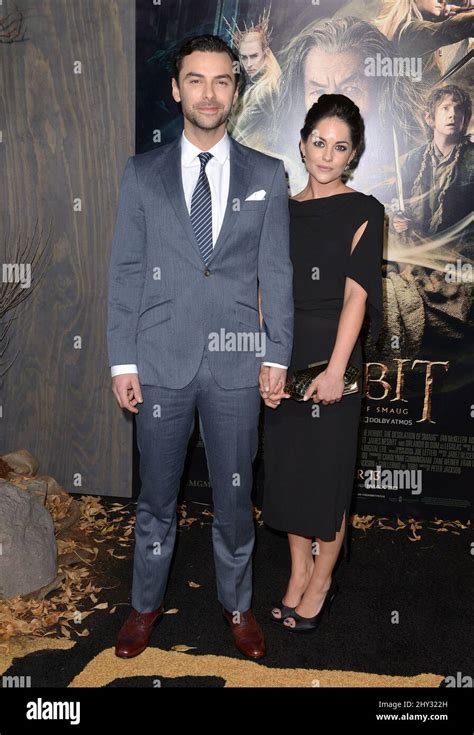 Aidan Turner attending "The Hobbit: The Desolation Of Smaug" premiere ...