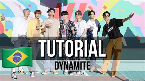 Tutorial Dynamite Bts Coreografia Oficial Pt Br Youtube