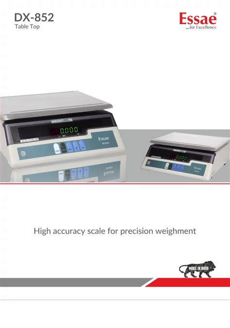 Essae Teraoka Weighing Scale, For Industrial Use at Rs 22000/piece in ...