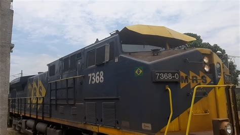 Trem Carregado Da Mrs Dupla De Ac I Wabtec E Prefixo