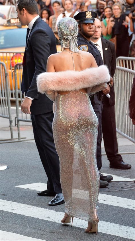 Rihannas Stylist On That Sheer Dress Its So Naked Um Yeah