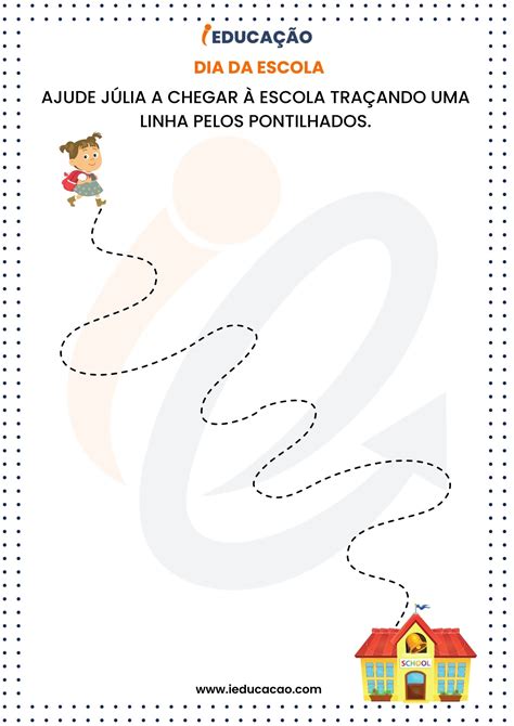 Maternal Atividade Dia Da Escola Educação Infantil - 5
