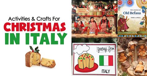 Christmas Traditions in Italy: Activities & Crafts for Kids - Around ...