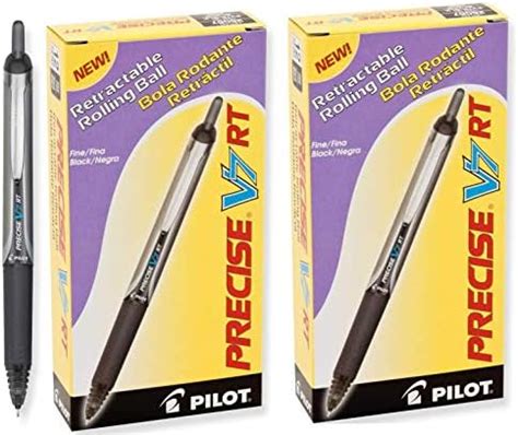 Pilot Precise V Rt Refillable Retractable Liquid Ink Rolling Ball