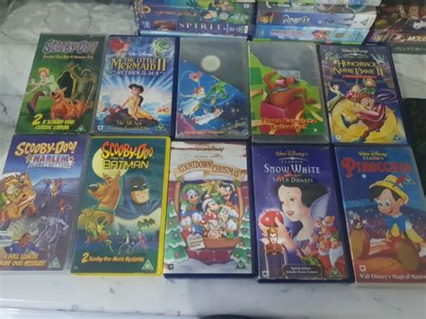 WALT DISNEY VHS Video Tapes Classic Vintage Films Movies X35 And Some