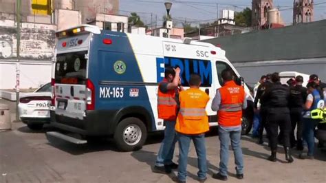 CDMX Mujer Cae a las Vías del Metro Chabacano FORO Tv En Vivo N