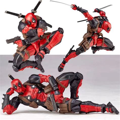 Deadpool фигурка - игрушка marvel дедпул подвижная купить на OZON по ...