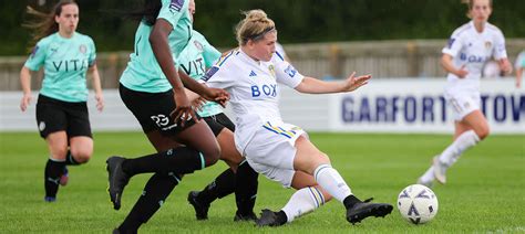 Report Leeds United Women 2 1 Stockport County Ladies Leeds United