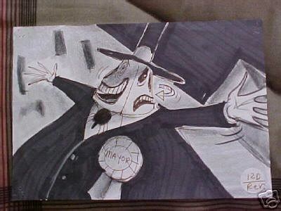 Original Nightmare before Christmas Storyboard | #17799534