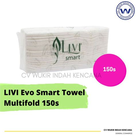 Tissue Livi Smart Towel Multifold Tissu Hand Towel Dapat Dus