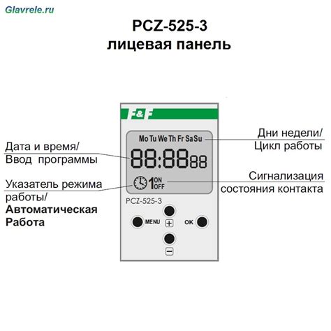 PCZ-525-3 астрономический таймер NFC купить в Москве по цене 5 860 руб ...