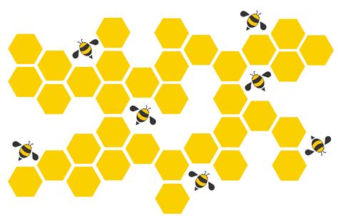 hexagon bee hive design art and space background vector EPS10 533197 ...