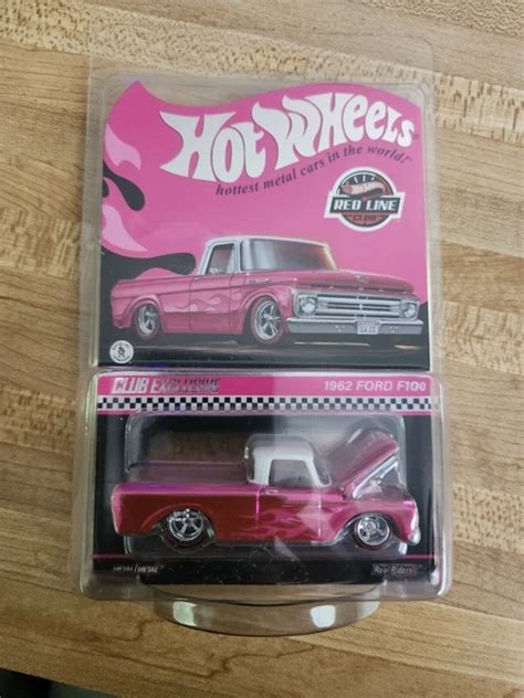 Ford F Hot Wheels Collectors Convention Rlc Dition Rose Exclusive Eur Picclick Fr