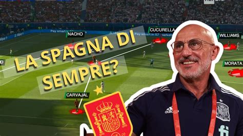 ECCO COSA ASPETTARSI DALLA SPAGNA AD EURO 2024 ANALISI TATTICA DELLA