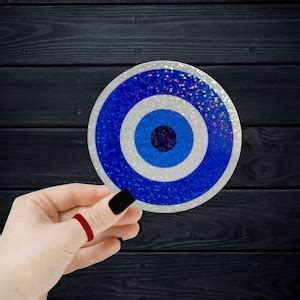 Holographic Evil Eye Sticker Pack For Spiritual Protection Individual