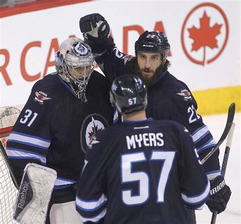 Pavelec Nominated For Bill Masterton Trophy Winnipeg Sun