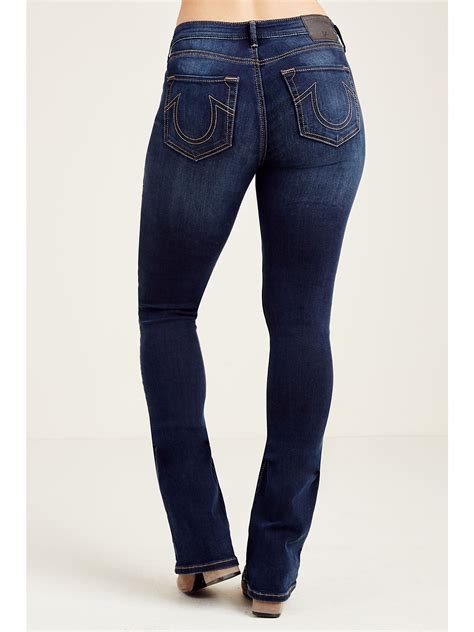 Jennie Curvy Mid Rise Bootcut Womens Jean