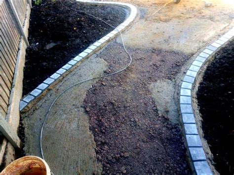 How to create & install a slate garden edging border - BUCKINGHAMSHIRE ...