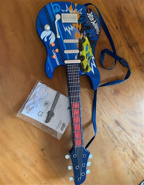 Guitarra De Brinquedo Hot Wheels Brinquedo Hot Wheels Usado 74726903 Enjoei