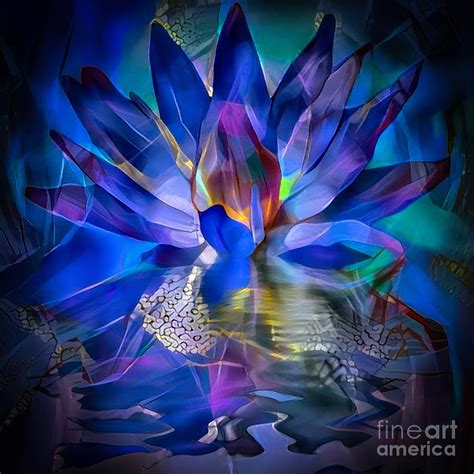 Lotus Flower Digital Art By Bruce Rolff Pixels