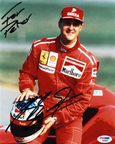 Michael Schumacher | PSA AutographFacts℠