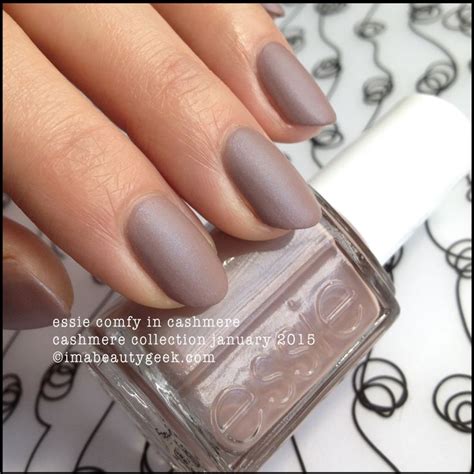 ESSIE CASHMERE MATTE 2015 THE SWATCHES Hair Nails Make Up Gel Nail