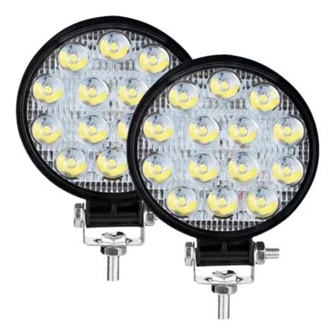 Par Farol Milha Leds K W Off Road V E V Forte