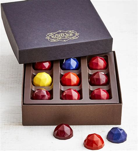 Kohler Rare Facets Chocolates | SimplyChocolate.com