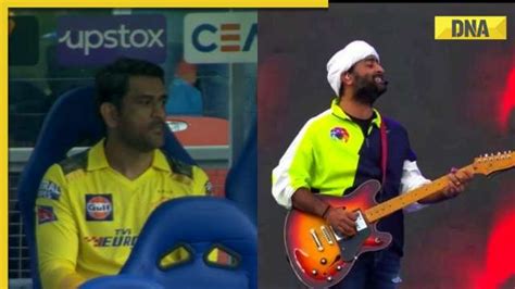 Watch Ms Dhoni Sways As Arijit Singh Sings In Ipl 2023 Opening