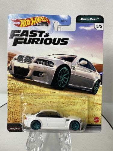 Bmw M E Fast Furious Hot Wheels Premium Euro Fast