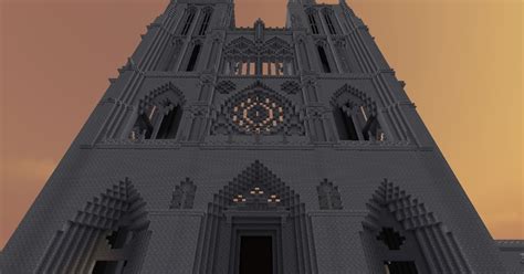 Avance Exclusivo R Plica Minecraft Catedral De Burgos Espa A