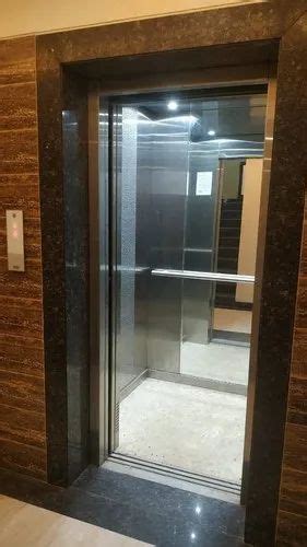 Stainless Steel Center Opening Passenger Elevator Automatic Door For Residential Steel Swing