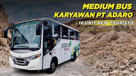 Medium Bus Special Tambang Medium Bus Karyawan Pt Adaro Karoseri