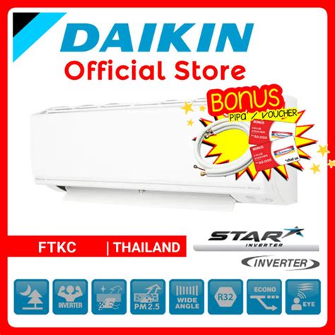 Jual Ac Daikin Star Inverter Ftkc Pvm Pk Thailand Unit Only