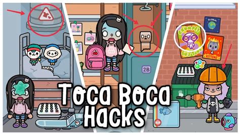 Toca Boca Secrets And Hacks 🤫😜 Toca Life World Hack Secrets 🌍