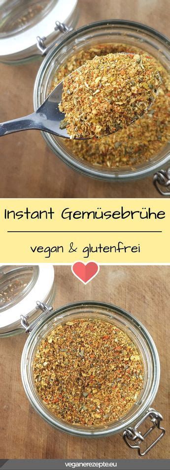 Instant Gemüsebrühe selber machen Einfach gesund lecker Rezept