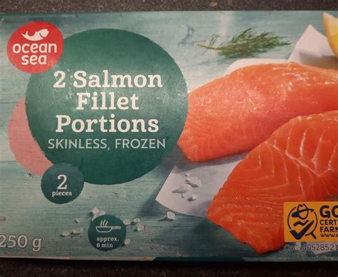 Salmon Fillet Portions Ocean Sea Kal Rie Kj A Nutri N Hodnoty