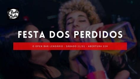 Festa Dos Perdidos Open Bar Pista Rock Pista Funk Pop