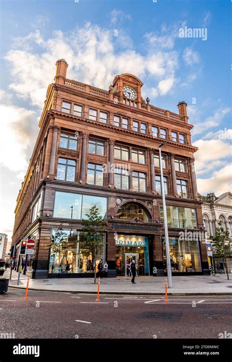 Exterior Of Bank Buildings Built In 18th Century Now Store Of Fast