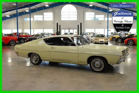 69 Ford Fairlane 500 Sportsroof fastback 302 V8 Manual 3-speed used