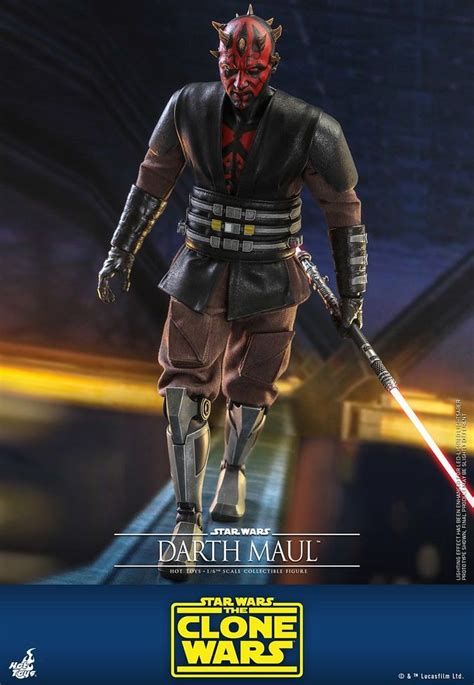 Hottoys Hot Toys TMS Star Wars The Clone Wars 星球大戰 複製人戰爭 Darth Maul 赤武神 Figure 興趣及遊戲 玩具