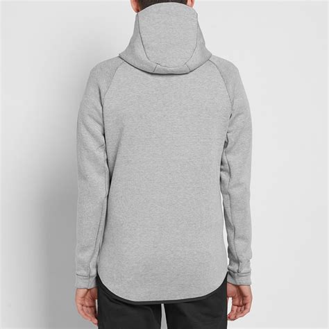 Nike Tech Fleece Windrunner Light Bone Heather And Black End Us