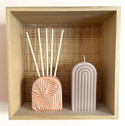 Bougie Arc En Ciel Beige Nude H Cm