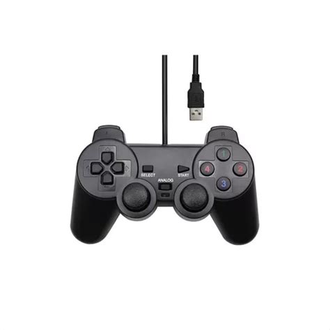 Control Joystick Foston Double Shock Usb Negro Mercadolibre