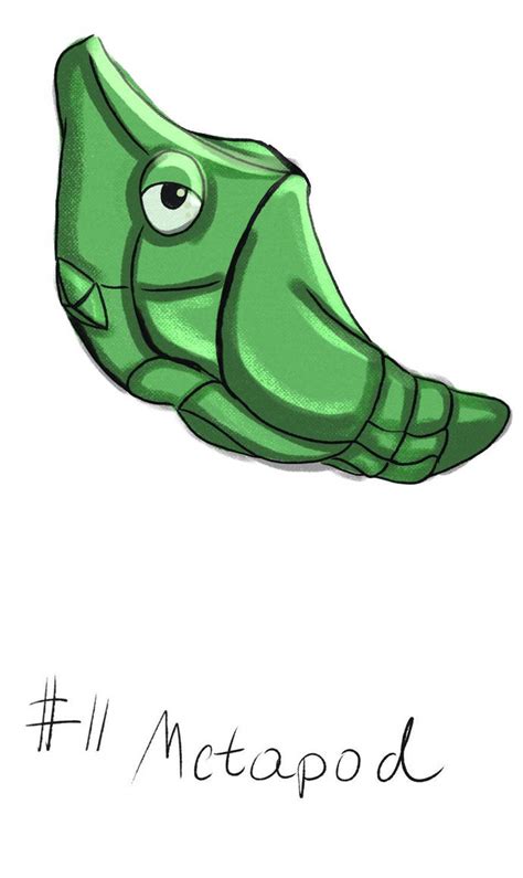 Metapod By Studiomasha On Deviantart