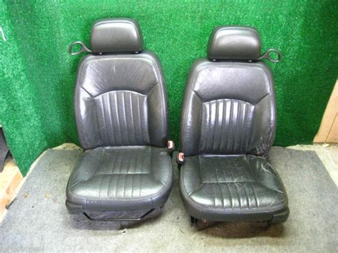 Buy 2004 Chevy Monte Carlo Oem Front Leather Bucket Seats Ebony In