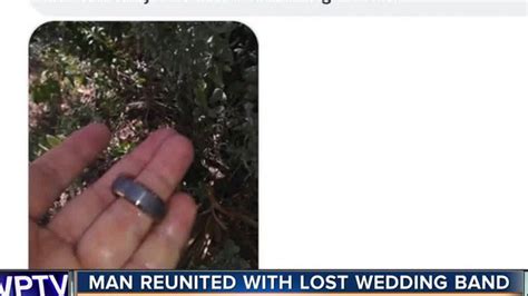 Woman With Metal Detector Finds Lost Wedding Band In Water Off Beach In Fort Pierce Inlet