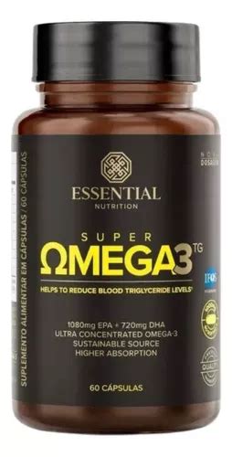 Super Omega TG Essential Nutrition 60 Cápsulas Frete grátis