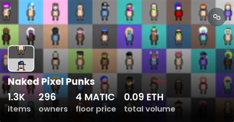 Naked Pixel Punks Collection OpenSea